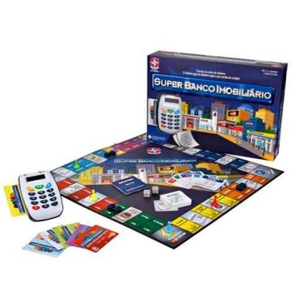 Jogo De Tabuleiro Banco Imobiliário Mundo Estrela Original