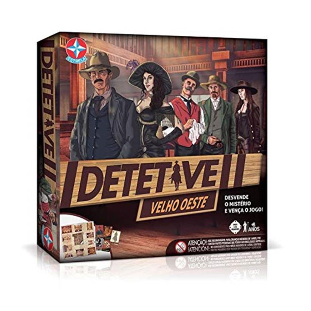 Jogo de tabuleiro detetive 8anos estrela - Stillus Shop