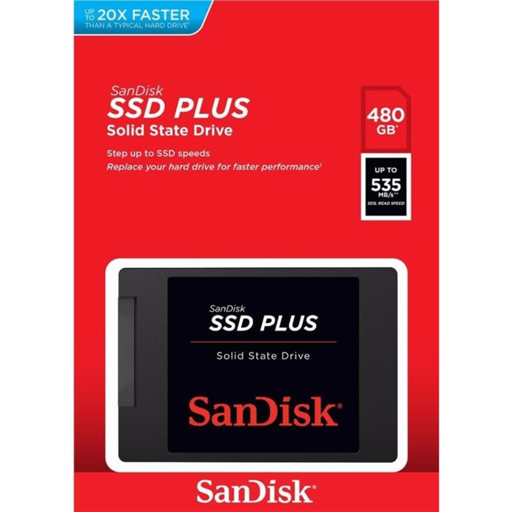 SSD PLUS SANDISK 480GB